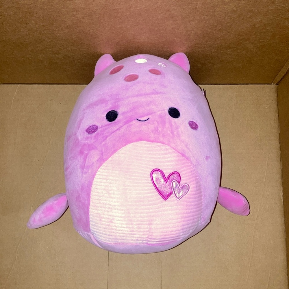 Squishmallow NWT Artin the Lochness Monster (Valentines) 12”